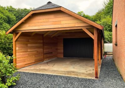 garage et carport bois